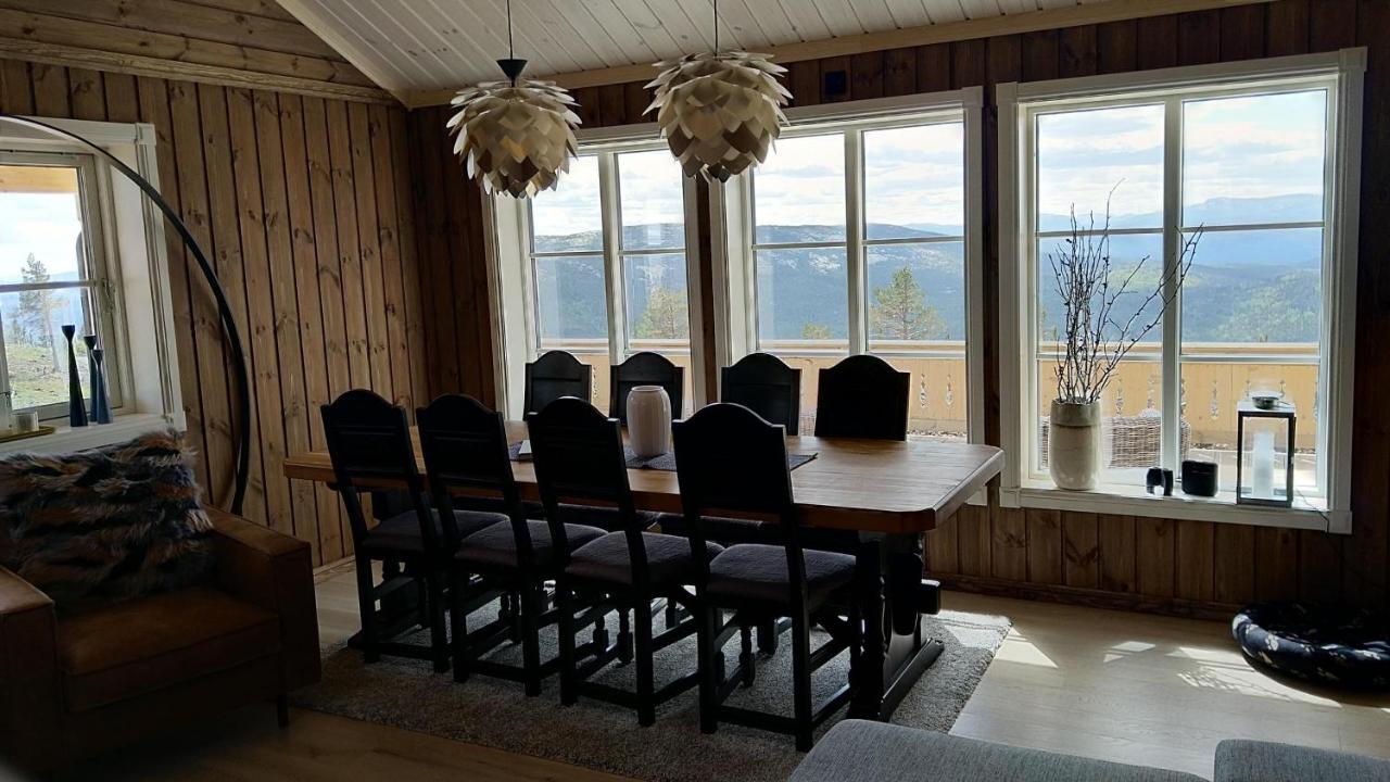 Wonderful Cabin With Amazing Mountain - View Lifjell Eksteriør billede