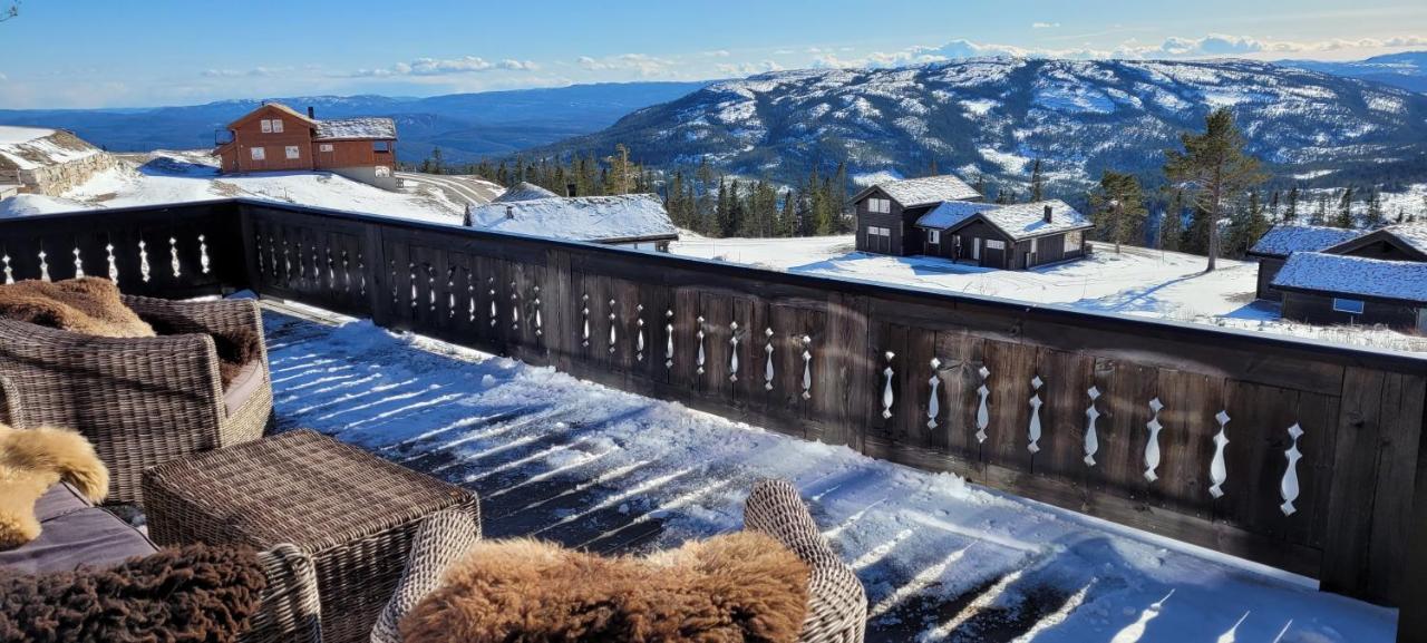 Wonderful Cabin With Amazing Mountain - View Lifjell Eksteriør billede