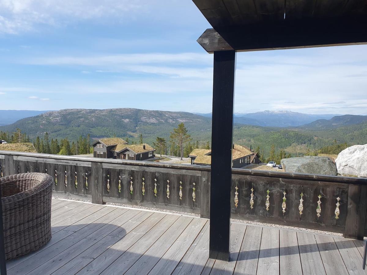 Wonderful Cabin With Amazing Mountain - View Lifjell Eksteriør billede